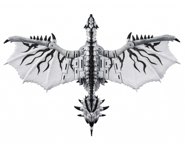 Silver Rathalos Prime Synergenex Series | Monster Hunter | Transformers T-Spark