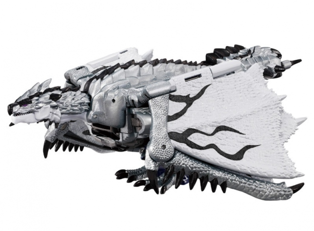 Silver Rathalos Prime Synergenex Series | Monster Hunter | Transformers T-Spark