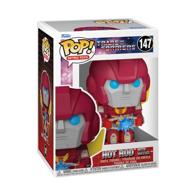 POP! Retro Toys: Transformers Hot Rod with Matrix | Funko