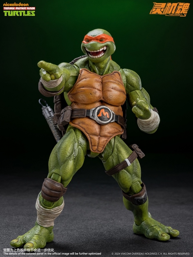 Michelangelo 1/12 Scale | Teenage Mutant Ninja Turtles | LingJiHun