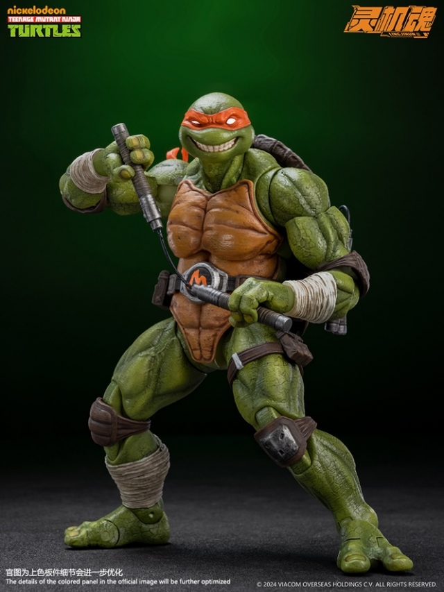 Michelangelo 1/12 Scale | Teenage Mutant Ninja Turtles | LingJiHun