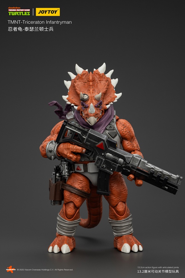 Triceraton Infantryman 1/18 Scale | Teenage Mutant Ninja Turtles | Joy Toy