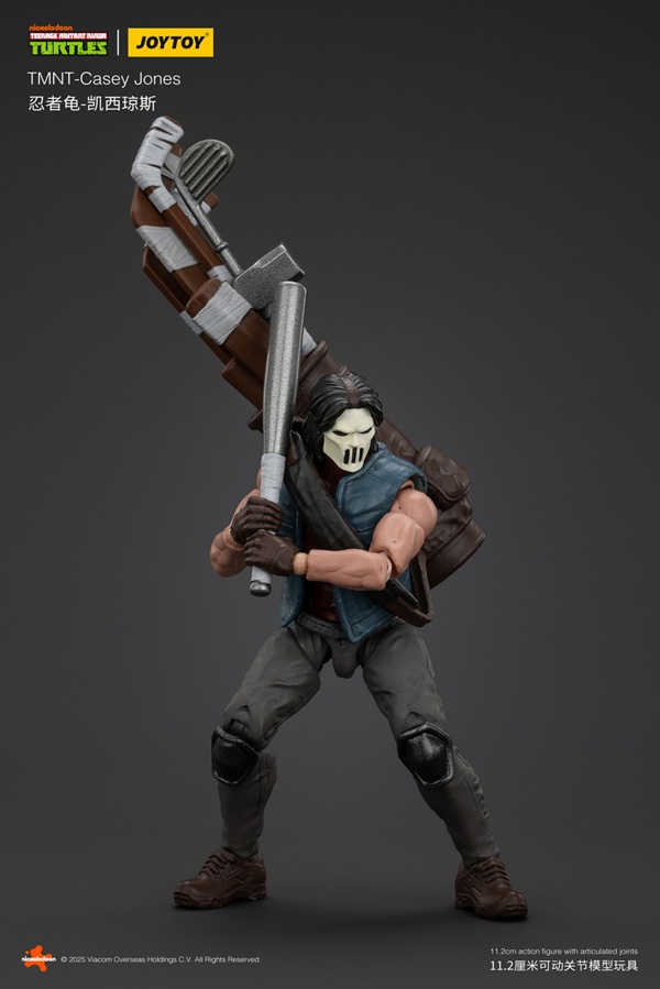 Casey Jones 1/18 Scale | Teenage Mutant Ninja Turtles | Joy Toy