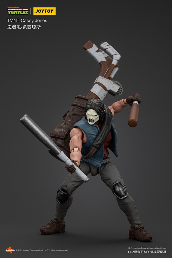 Casey Jones 1/18 Scale | Teenage Mutant Ninja Turtles | Joy Toy
