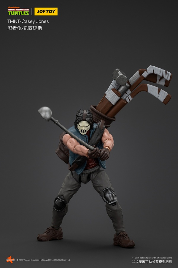 Casey Jones 1/18 Scale | Teenage Mutant Ninja Turtles | Joy Toy