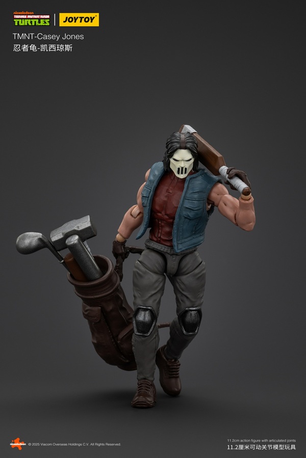 Casey Jones 1/18 Scale | Teenage Mutant Ninja Turtles | Joy Toy