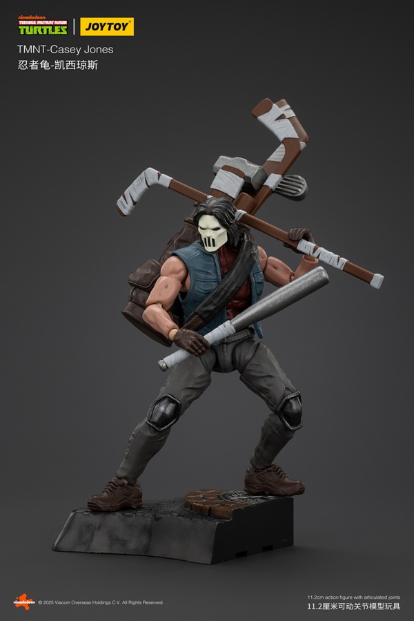Casey Jones 1/18 Scale | Teenage Mutant Ninja Turtles | Joy Toy