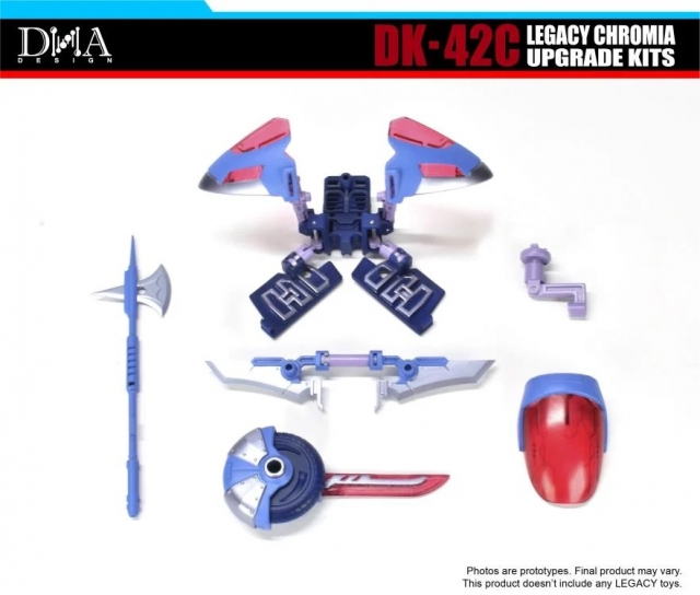 DK-42C Upgrade Kit for Transformers: Legacy United Deluxe Chromia | Dna Design | Upgrade Kit