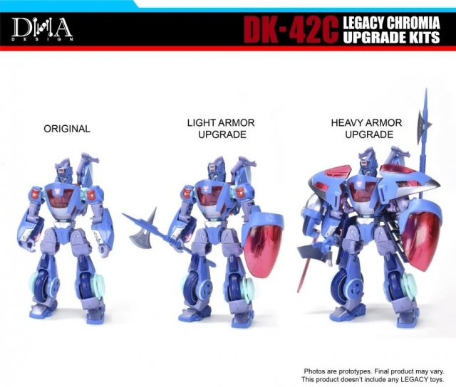DK-42C Upgrade Kit for Transformers: Legacy United Deluxe Chromia | Dna Design | Upgrade Kit