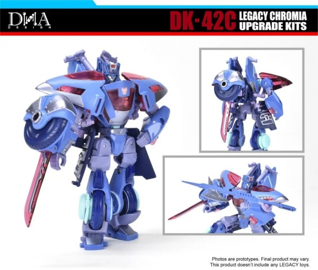 DK-42C Upgrade Kit for Transformers: Legacy United Deluxe Chromia | Dna Design | Upgrade Kit