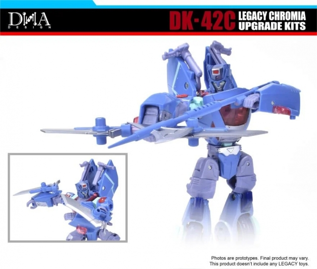 DK-42C Upgrade Kit for Transformers: Legacy United Deluxe Chromia | Dna Design | Upgrade Kit