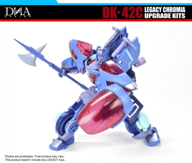 DK-42C Upgrade Kit for Transformers: Legacy United Deluxe Chromia | Dna Design | Upgrade Kit