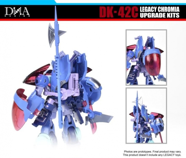 DK-42C Upgrade Kit for Transformers: Legacy United Deluxe Chromia | Dna Design | Upgrade Kit