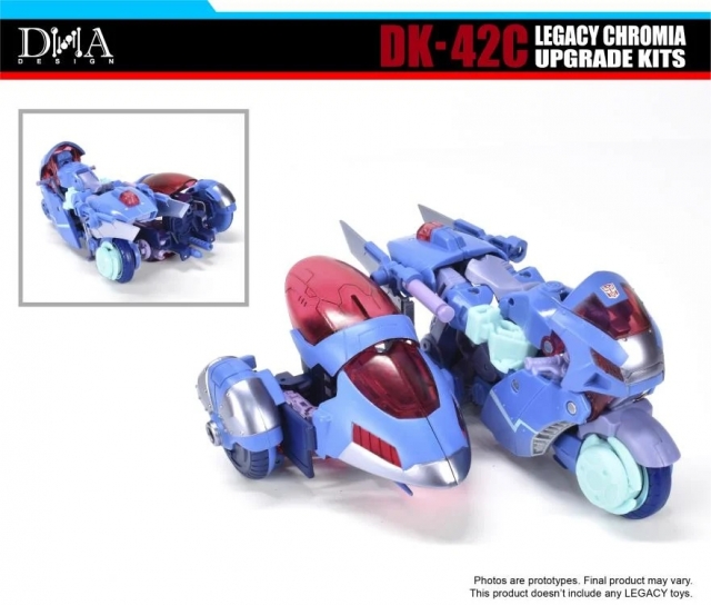 DK-42C Upgrade Kit for Transformers: Legacy United Deluxe Chromia | Dna Design | Upgrade Kit
