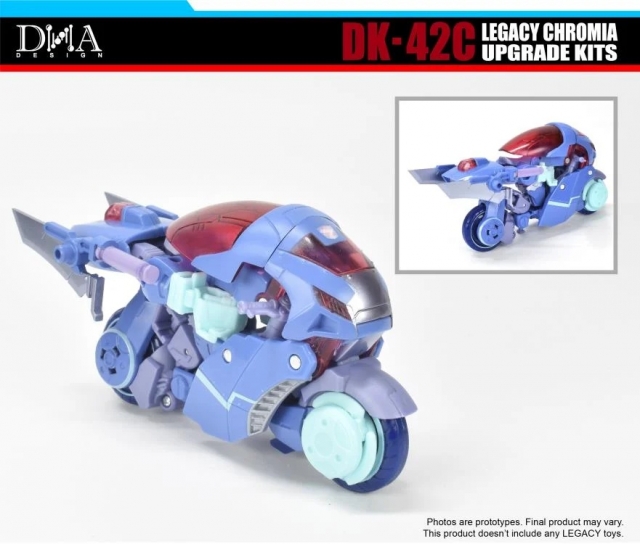 DK-42C Upgrade Kit for Transformers: Legacy United Deluxe Chromia | Dna Design | Upgrade Kit