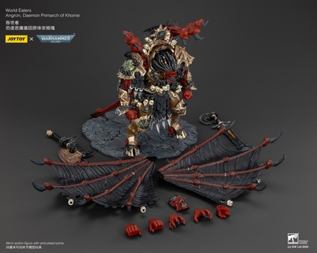 Angron, Daemon Primarch of Khorne 1/18 Scale | Warhammer 40K World Eaters | Joy Toy