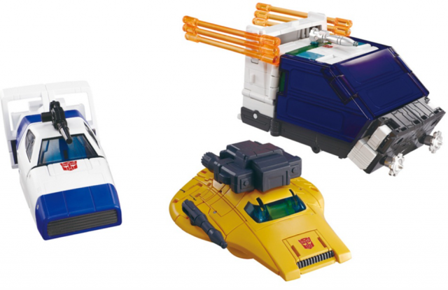 Cybertron Chase Set of 3 Premium Finish | Transformers Dramatic Capture