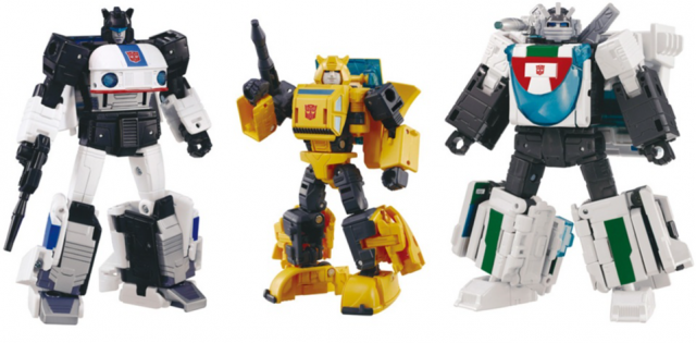 Cybertron Chase Set of 3 Premium Finish | Transformers Dramatic Capture