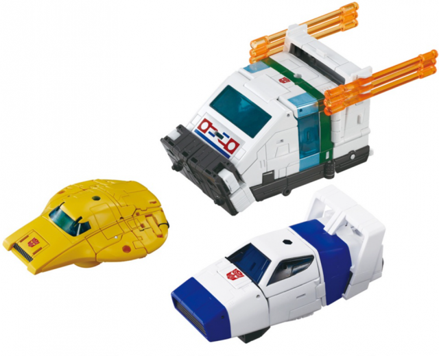 Cybertron Chase Set of 3 Premium Finish | Transformers Dramatic Capture