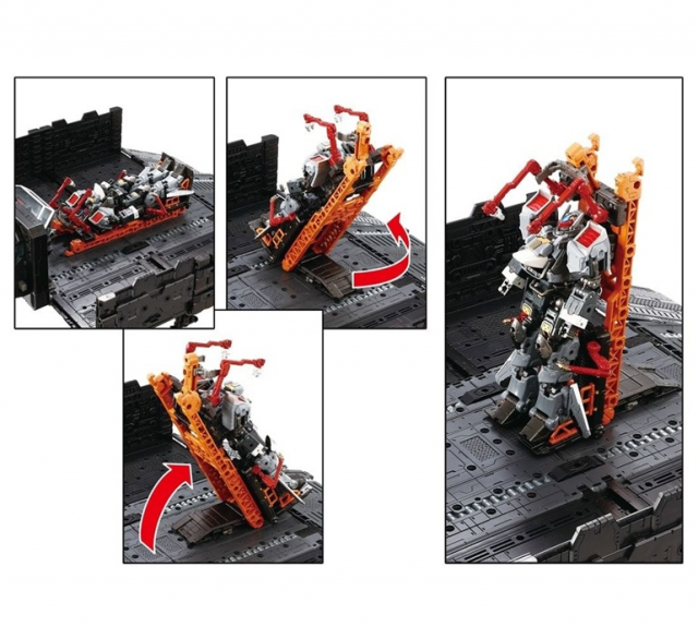 TM-34 Tactical Mover Tactical Grander Reinforcement Units | Diaclone Reboot