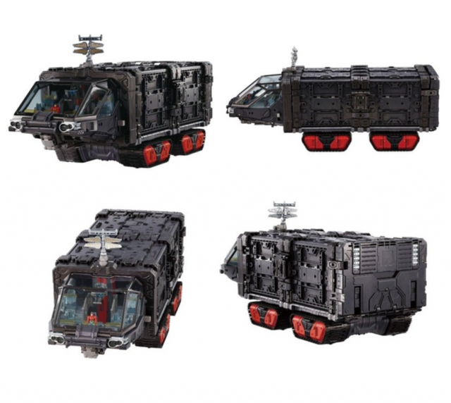 TM-33 Tactical Mover Mobile Fort Panzer (Tactical Grander) | Diaclone Reboot