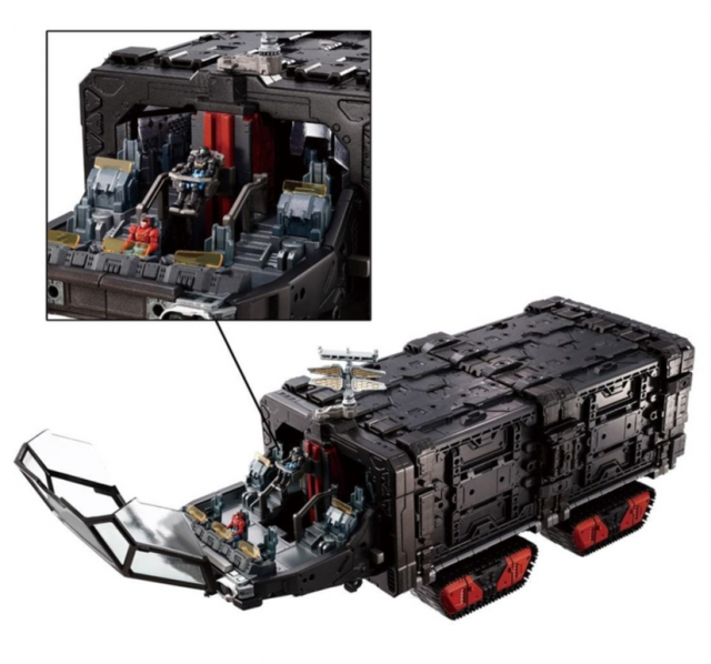 TM-33 Tactical Mover Mobile Fort Panzer (Tactical Grander) | Diaclone Reboot