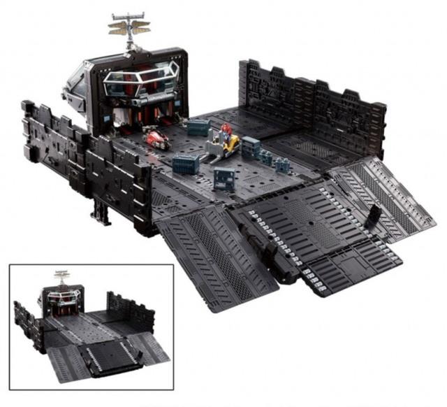 TM-33 Tactical Mover Mobile Fort Panzer (Tactical Grander) | Diaclone Reboot