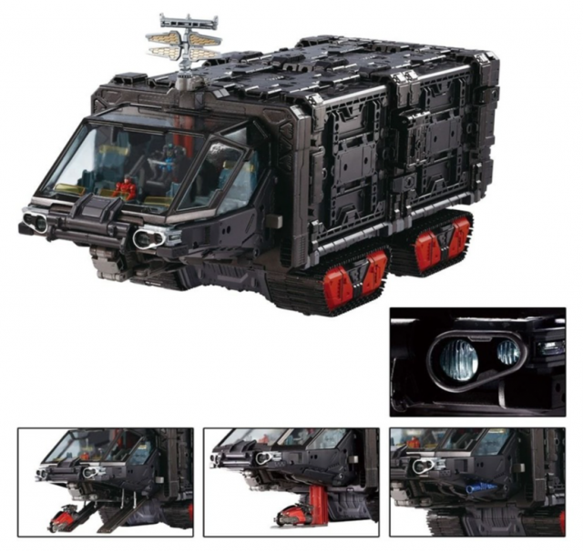 TM-33 Tactical Mover Mobile Fort Panzer (Tactical Grander) | Diaclone Reboot
