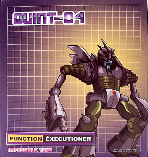Quint-01 to Quint-05 Set of 5 | Impossible Toys