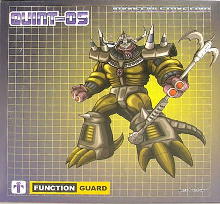 Quint-01 to Quint-05 Set of 5 | Impossible Toys
