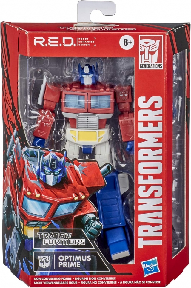 OPTIMUS 6-Inch Scale | R.E.D. [Robot Enhanced Design] | Transformers Generations