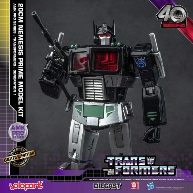 Nemesis Prime AMK Pro Series Model Kit | Transformers | Yolopark