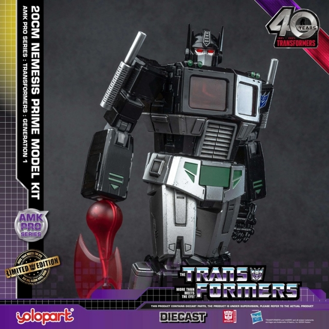 Nemesis Prime AMK Pro Series Model Kit | Transformers | Yolopark