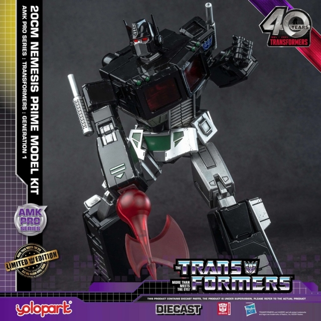Nemesis Prime AMK Pro Series Model Kit | Transformers | Yolopark