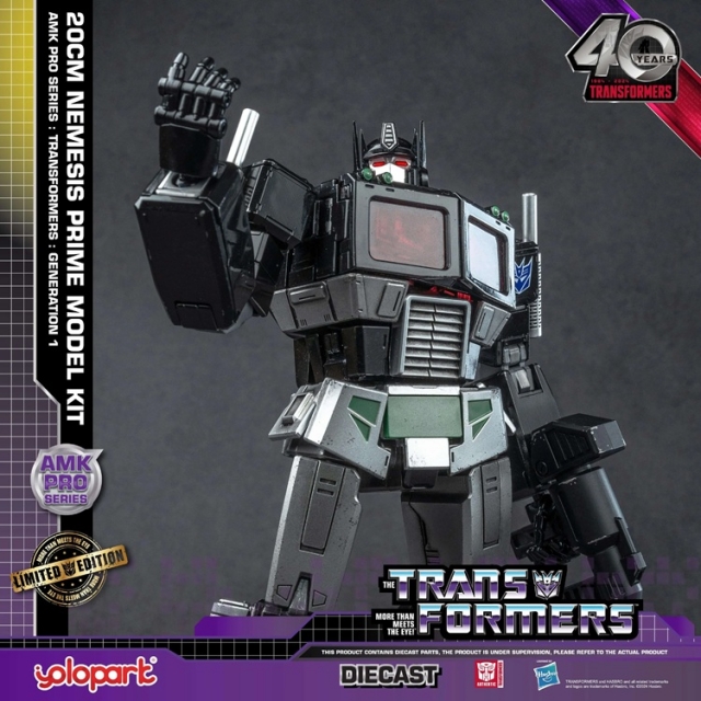 Nemesis Prime AMK Pro Series Model Kit | Transformers | Yolopark