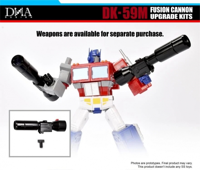 DK-59M Upgrade Kit for Transformers Studio Series 86-31 Optimus Prime | Dna Design | Upgrade Kit