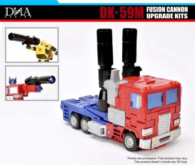 DK-59M Upgrade Kit for Transformers Studio Series 86-31 Optimus Prime | Dna Design | Upgrade Kit