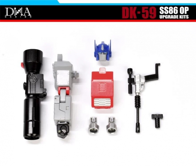DK-59 Upgrade Kit for Transformers Studio Series 86-31 Optimus Prime | Dna Design | Upgrade Kit