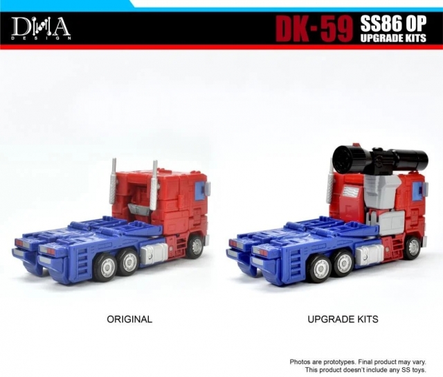 DK-59 Upgrade Kit for Transformers Studio Series 86-31 Optimus Prime | Dna Design | Upgrade Kit