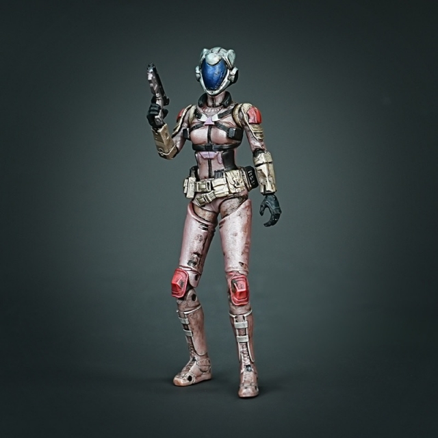 DX-06 Luna Cyberius EXO-Valcrian 1/18 Scale | Mecha Project | Fresh Retro