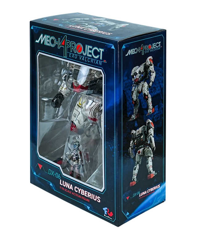 DX-06 Luna Cyberius EXO-Valcrian 1/18 Scale | Mecha Project | Fresh Retro