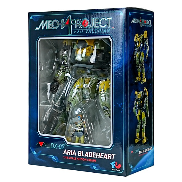DX-07 Aria Bladeheart EXO-Valcrian 1/18 Scale | Mecha Project | Fresh Retro