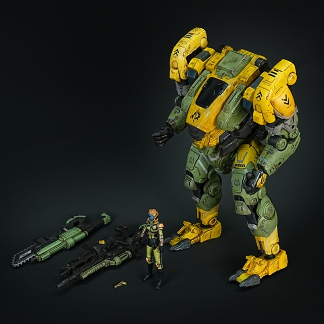 DX-07 Aria Bladeheart EXO-Valcrian 1/18 Scale | Mecha Project | Fresh Retro
