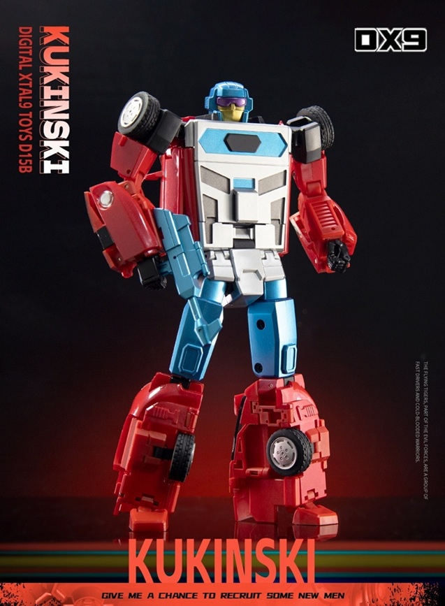Attila Combiner Set of 5 G2 Color Version | DX9 Toys Attila Combiner