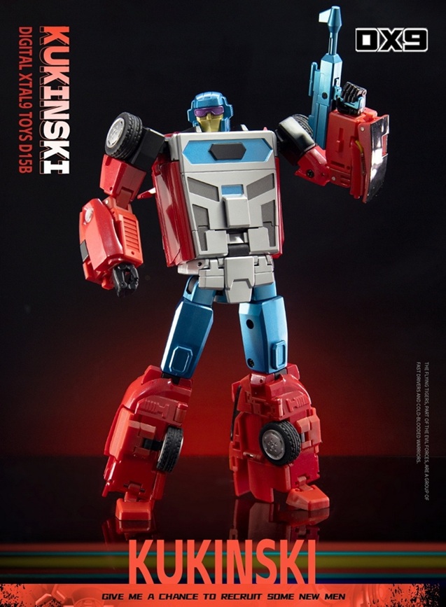 Attila Combiner Set of 5 G2 Color Version | DX9 Toys Attila Combiner