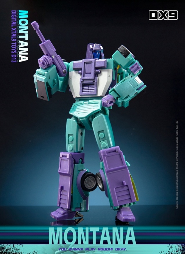 Attila Combiner Set of 5 G2 Color Version | DX9 Toys Attila Combiner