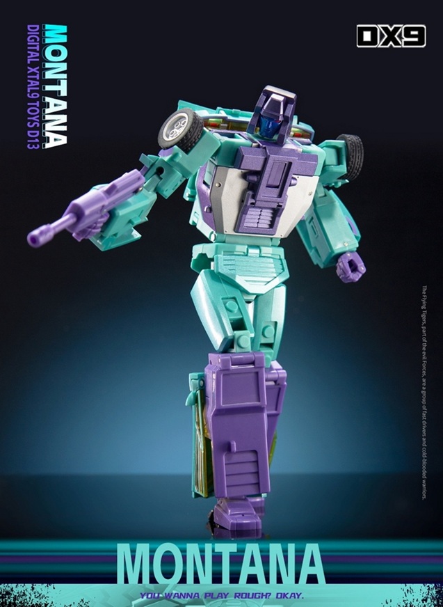Attila Combiner Set of 5 G2 Color Version | DX9 Toys Attila Combiner