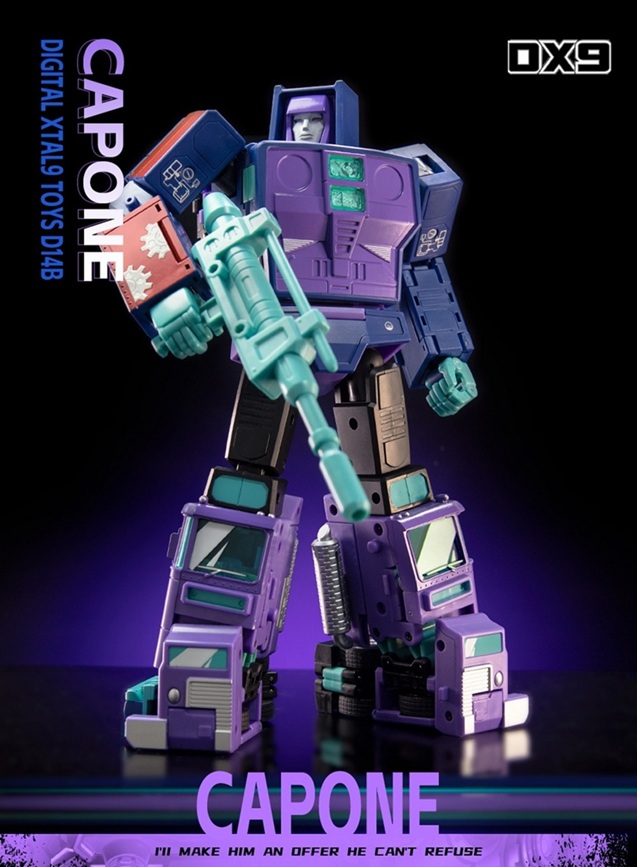 Attila Combiner Set of 5 G2 Color Version | DX9 Toys Attila Combiner