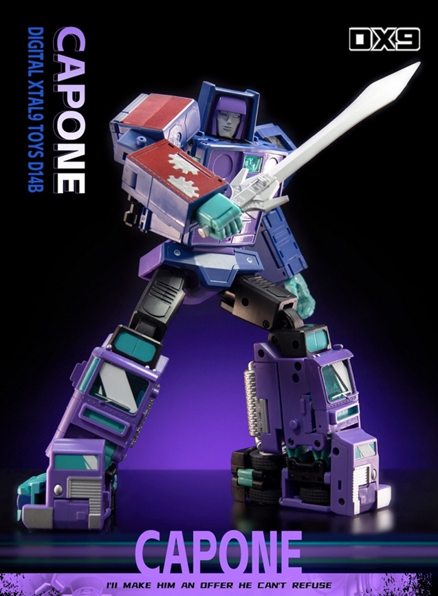 Attila Combiner Set of 5 G2 Color Version | DX9 Toys Attila Combiner
