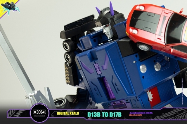 Attila Combiner Set of 5 G2 Color Version | DX9 Toys Attila Combiner